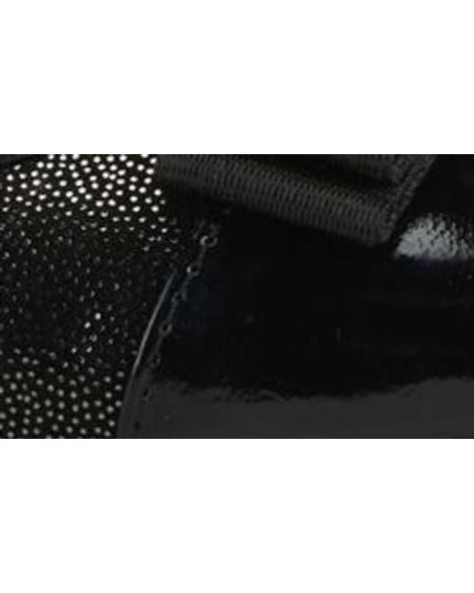 Spring Step Black Paulette Bow Pump