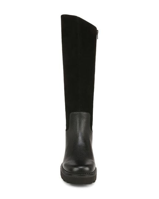 Vionic Black Fallbrook Water Resistant Knee High Boot