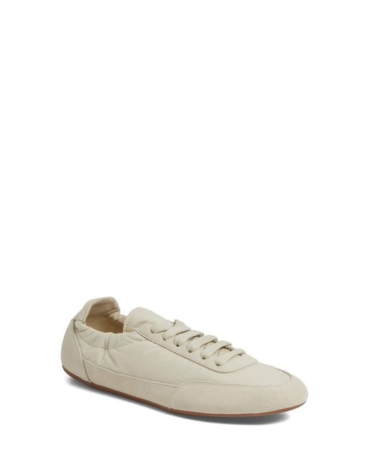 DJANGO & JULIETTE White Brinkle Flat Sneaker