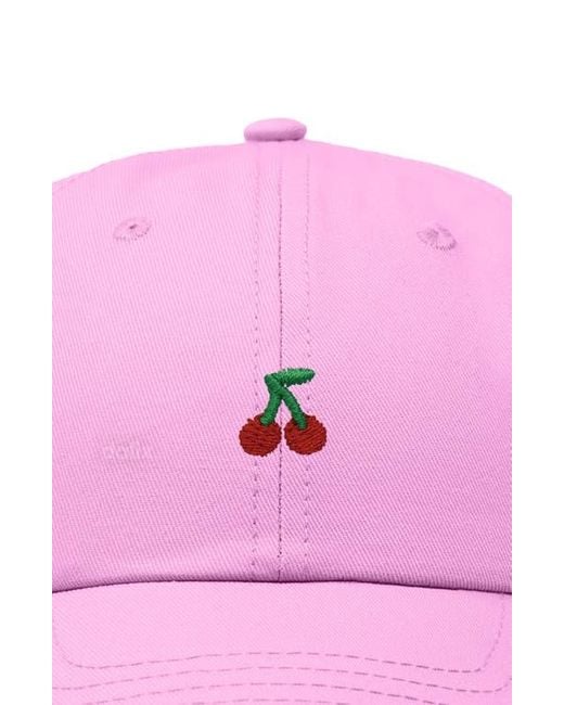Alix Pink Lil Cherry Dad Cap