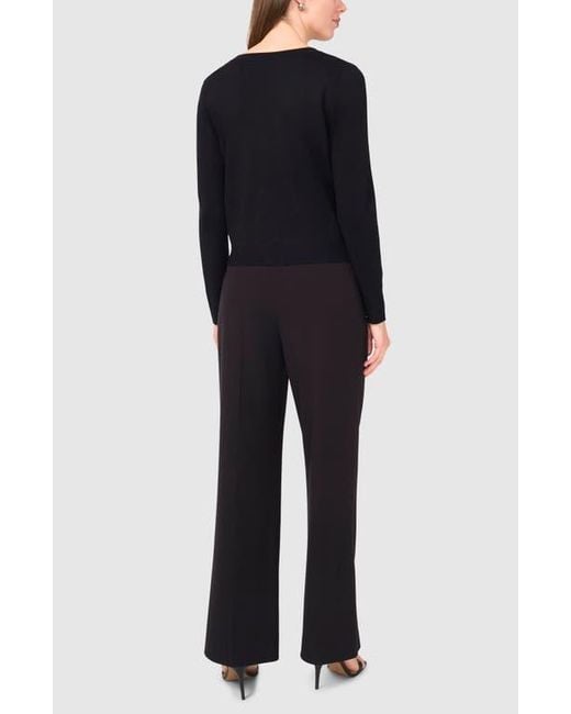 Halogen® Black V-Neck Cardigan