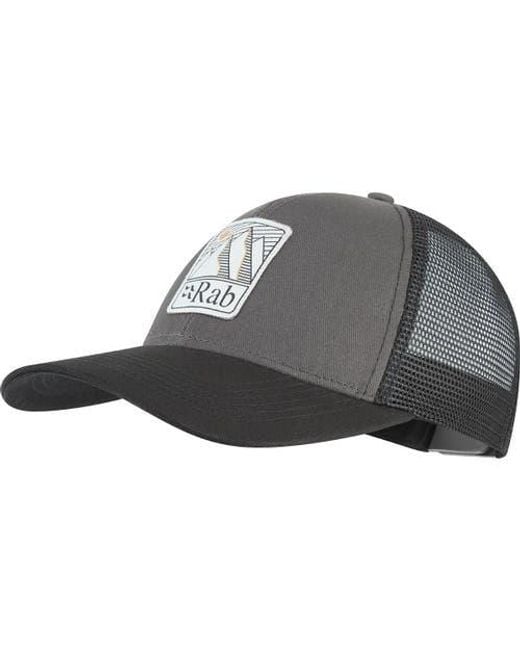 Rab Black Dihedral Badge Cap
