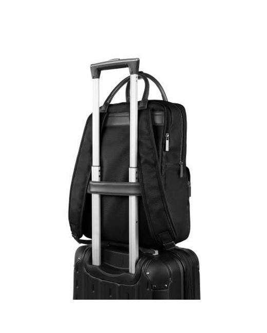 Bugatti Black Contrast Backpack