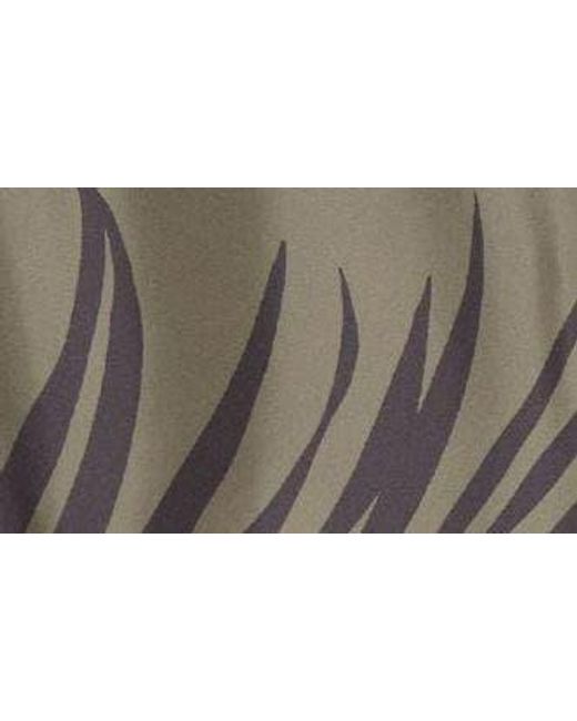 Moncler Multicolor Palm Print Swim Trunks for men