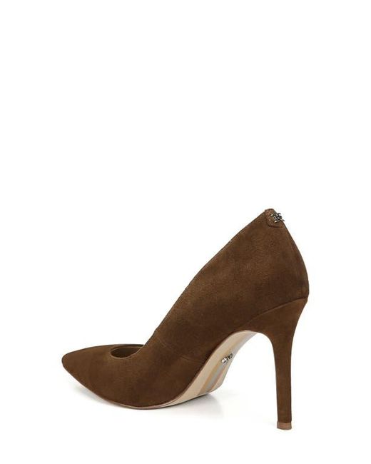 Sam Edelman Brown Hazel Pointed Toe Pump