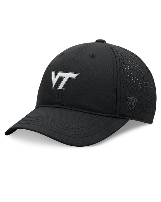 Top Of The World Black Virginia Tech Hokies Liquesce Trucker Adjustable Hat At Nordstrom for men