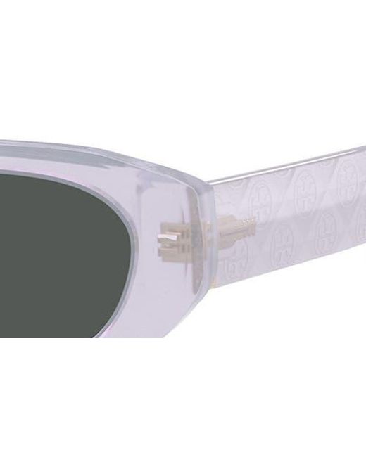 Tory Burch Multicolor 52Mm Irregular Sunglasses
