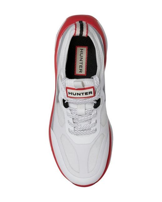 Hunter White Ginny Sneaker