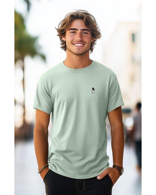Alix Green Astronaut Tee for men