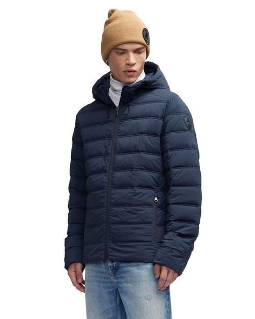 Pajar Blue Niran Square Quilt Lightweight Packable for men