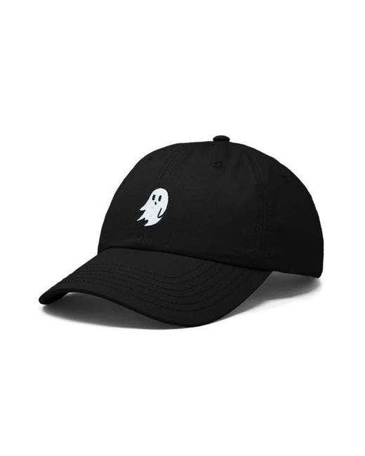 Alix Black Ghost Embroidered Low Crown Cap