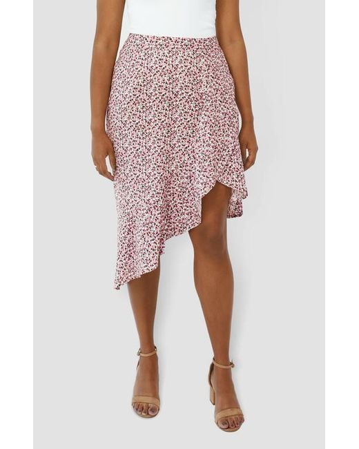 Aam The Label Pink The Cascade Skirt For Full Hips And Thighs