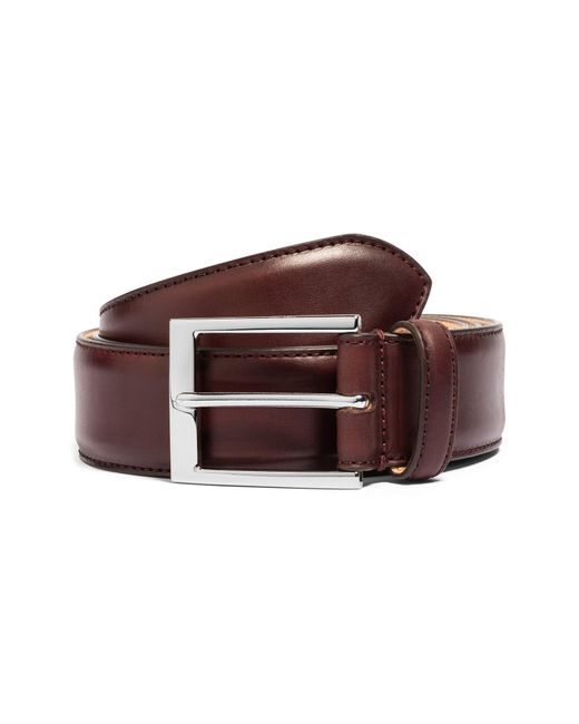 To Boot New York Brown Leather Belt for men