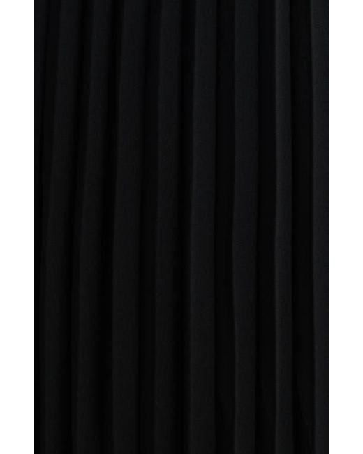 sam edelman pleated chiffon midi dress Sam Edelman Pleated Long Sleeve Chiffon Midi Dress - Navy