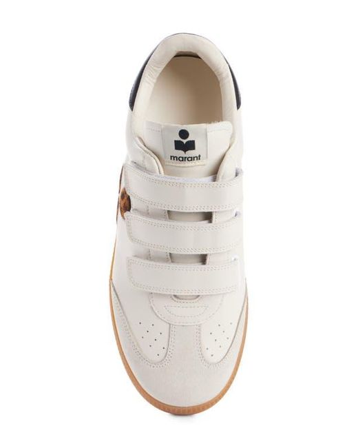 Isabel Marant White Beth Low Top Sneaker