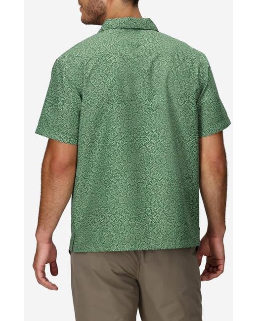 Marmot Green Airexchange Solarshield Upf Camp Shirt for men