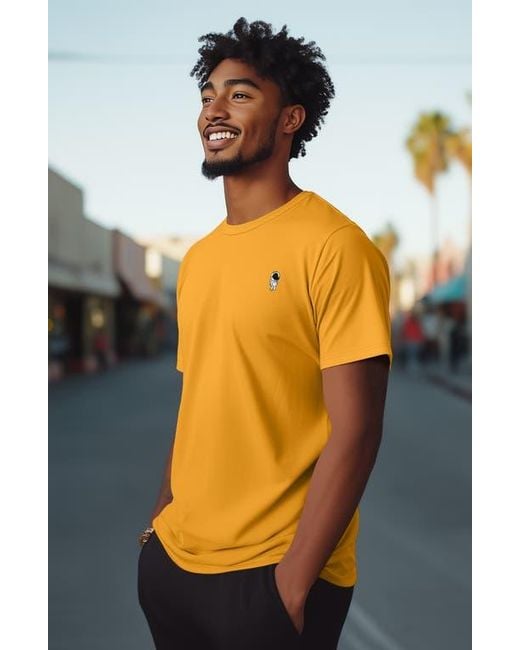 Alix Orange Astronaut Tee for men