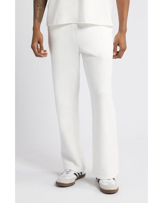 Elwood White Core Cotton Straight Leg Sweatpants for men