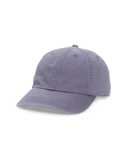Madewell Purple Broken In Organic Cotton Twill Baseball Cap