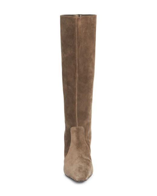 Brunello Cucinelli Brown City Kitten Heel Boot