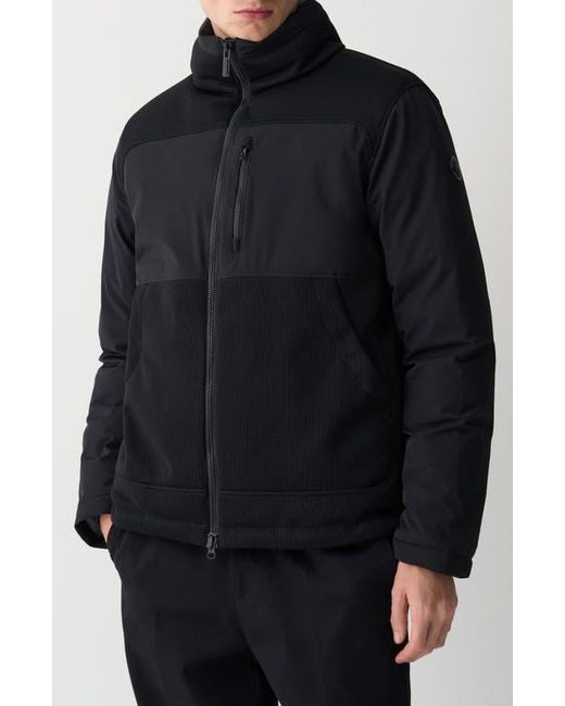 Colmar Black Mixed Media Waterproof Down Jacket for men