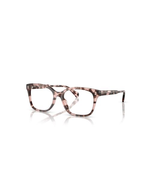 Ralph Pink 53Mm Rectangle Optical Glasses