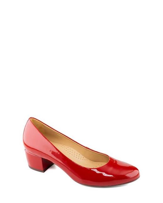 Marc Joseph New York Red Broad St 2.0 Patent Leather Pump