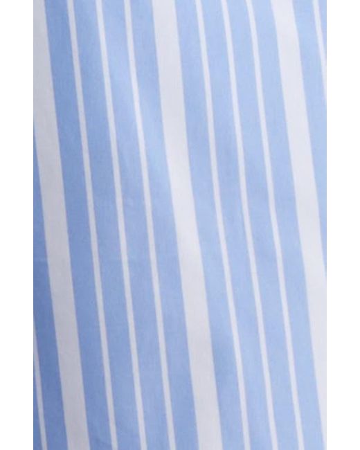 Jacquemus Blue Le Short Aloe Stripe Shorts for men