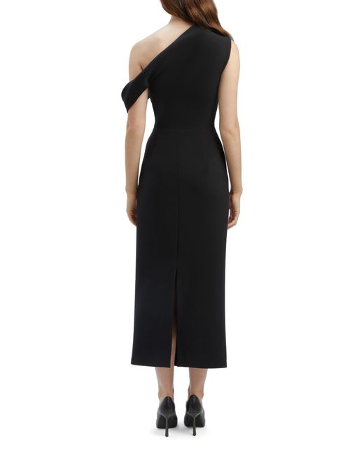 Bardot Black Maeve One-shoulder Gown