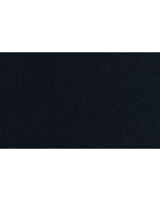 Boss Blue Fidenka Virgin Wool Polo Sweater