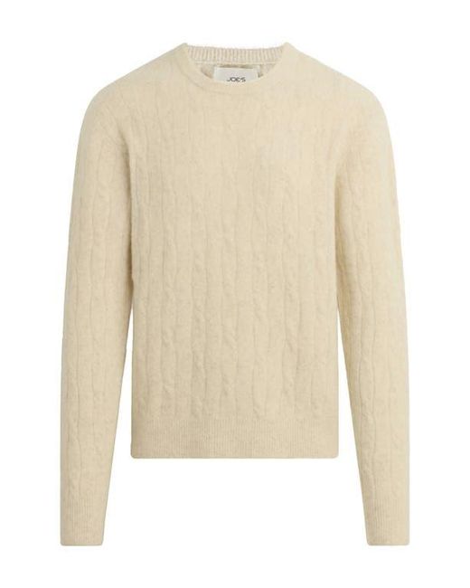 Joe's Jeans Natural Cable Pullover Sweater for men