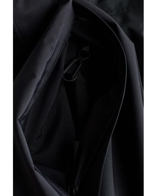 H&M Black Packable Rain Jacket With Stormmove for men