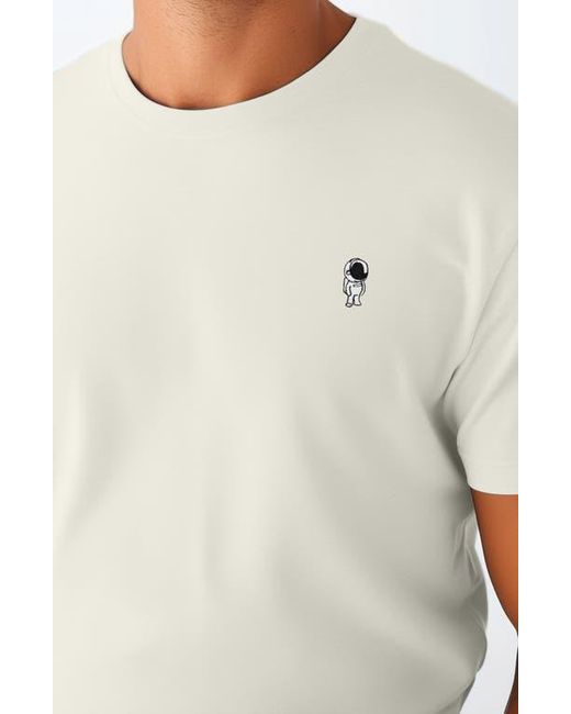 Alix White Astronaut Tee for men