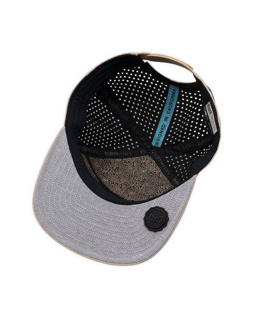 Melin Gray Trenches Icon Hydro Performance Snapback Hat for men