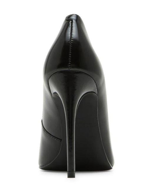 Steve Madden Black Noir Pointed Toe Pump