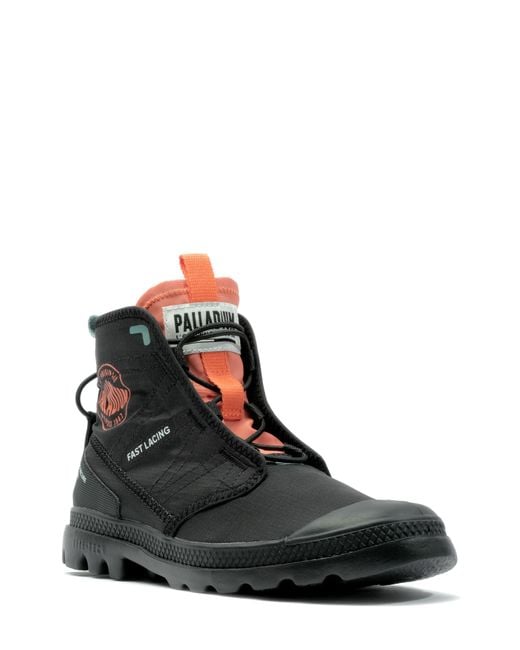 Palladium Black Pampa Travel Lite Rs Boot for men