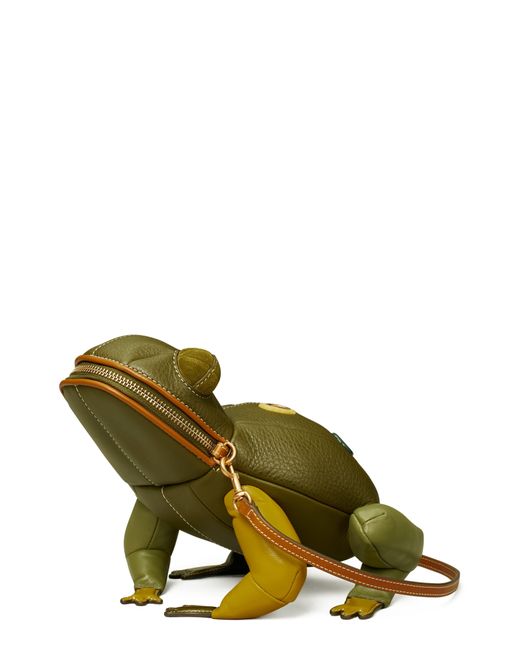 Tory Burch Green Tory The Toad Backpack
