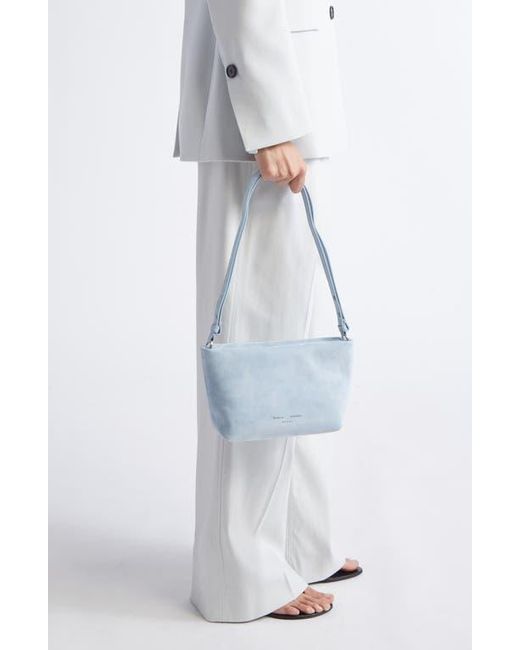 Proenza Schouler Blue Bond Suede Shoulder Bag