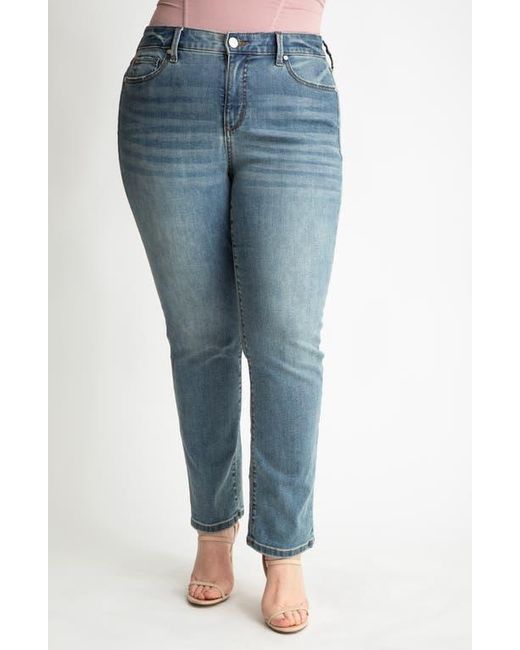 Slink Jeans Blue High Waist Straight Leg Jeans
