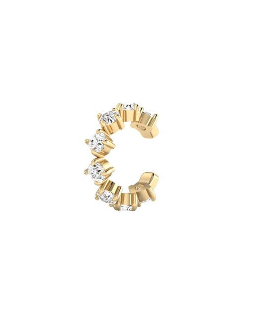 Everlee Metallic Starlight Lab Diamond Ear Cuff