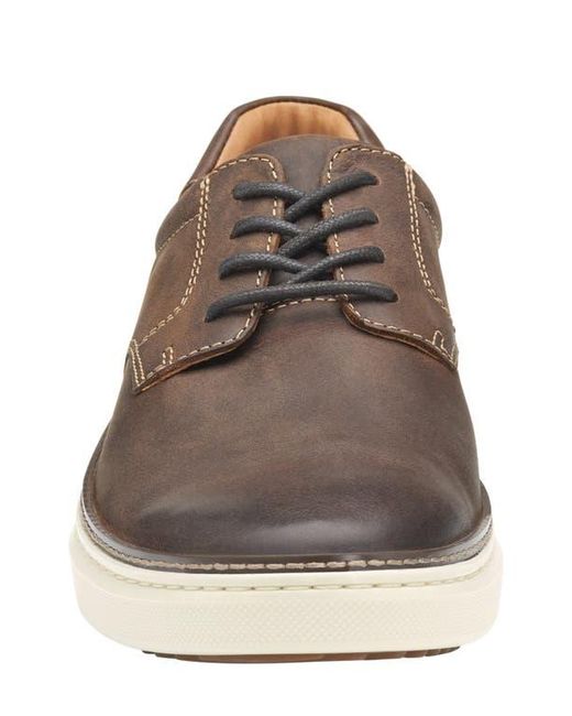 Johnston & Murphy Brown Mcguffey 2 Plain Toe Derby for men