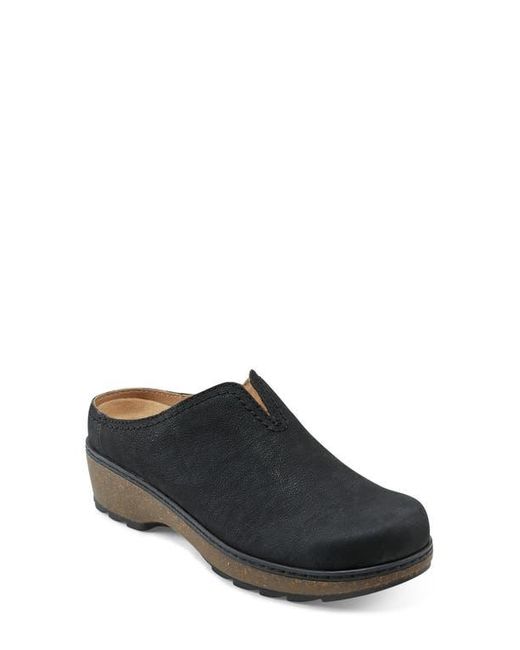 Earth Black Kolia Clog