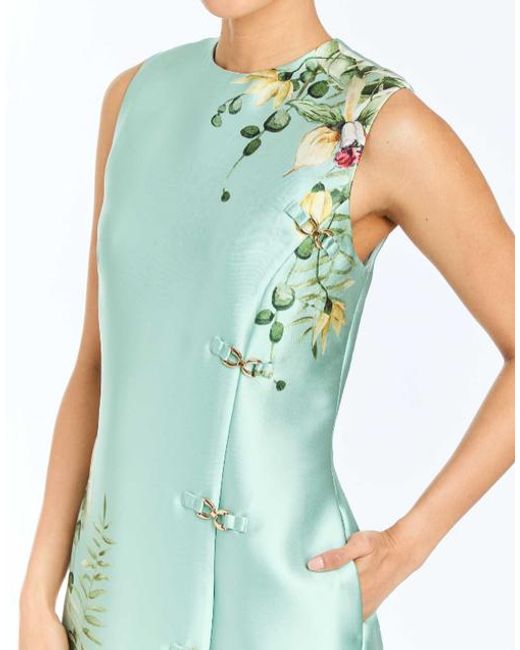 mestiza green dress MESTIZA Etta Mini Dress