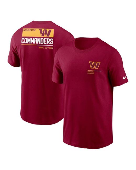 Nike Red Washington Commanders Team Incline T-shirt At Nordstrom for men