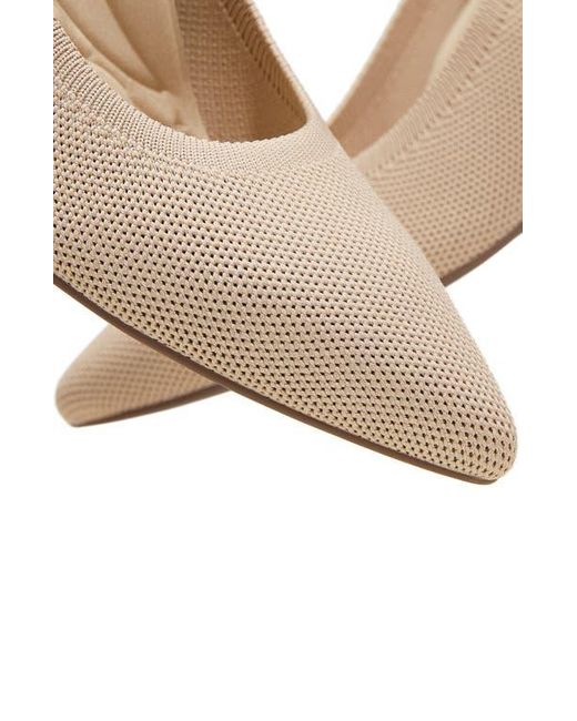 VIVAIA Natural Pointed-Toe Wedge