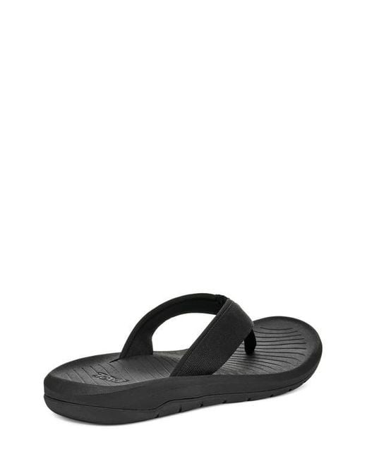 Teva Black Hurricane Flip Flop for men