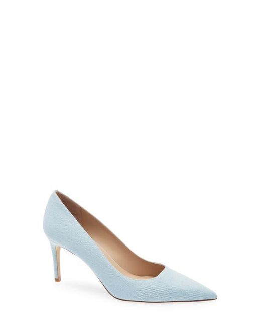 Stuart Weitzman Blue Stuart Power 75 Pump