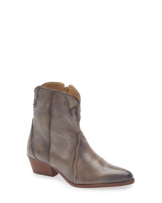 Free People Brown New Frontier Western Bootie