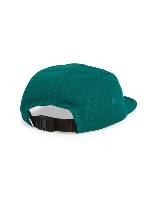 Obey Green Bold Label Five-panel Organic Cotton Hat for men
