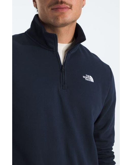 The North Face Blue Evolution Quarter Zip for men